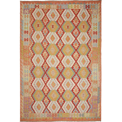 Kilim 197x293 Cm Kilim Afghanistan Hand-carded Wool (warp: