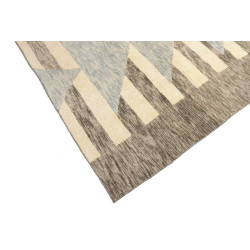 Hand Made Rug Berber Pakistan 192x301 Brown Bei
