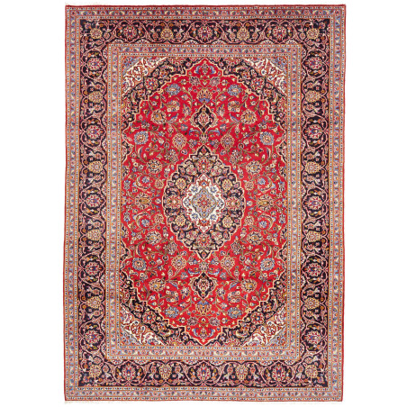 Hand Made Rug Ardakan Persia 195x312 Red Dark B
