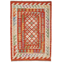 Kilim 100x147 Cm Kilim Afghanistan Hand-carded Wool (warp: