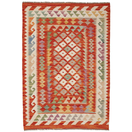Kilim 100x147 Cm Kilim Afghanistan Hand-carded Wool (warp: