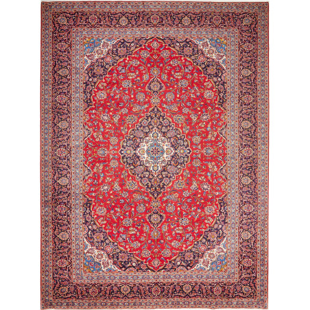 Hand Made Rug Ardakan Persia 304x412 Red Dark B