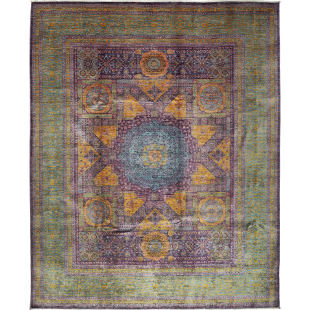 Mamlouk 243x303 Cm Mamlouk, Pakistan, Hand-carded Wool
