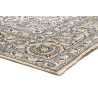 Hand Made Rug Kashan Persia 200x310 Beige Blue