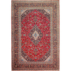 Hand Made Rug Ardakan Persia 250x360 Red Blue