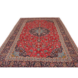 Hand Made Rug Ardakan Persia 248x348 Red Blue