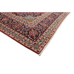 Hand Made Rug Ardakan Persia 248x348 Red Blue