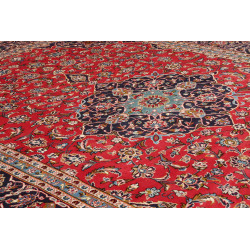 Hand Made Rug Ardakan Persia 248x348 Red Blue