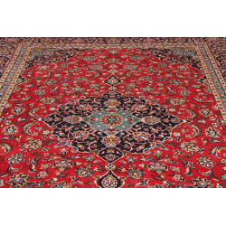 Hand Made Rug Ardakan Persia 248x348 Red Blue