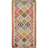 Kilim 101x203 Cm Kilim Afghanistan Hand-carded Wool (warp: