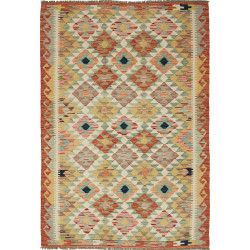 Kilim 118x179 Cm Afghan Kilim, Hand-carded Wool (warp: