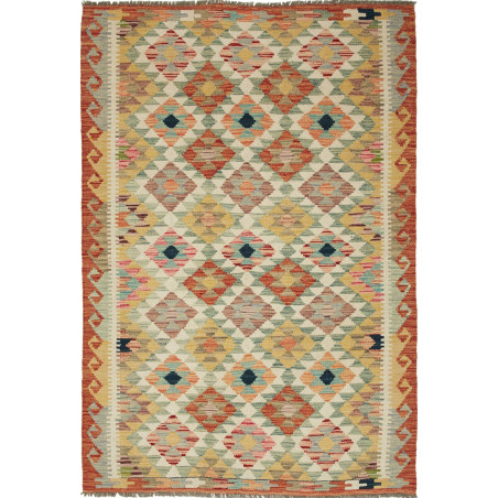 Kilim 118x179 Cm Afghan Kilim, Hand-carded Wool (warp: