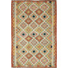Kilim 118x179 Cm Afghan Kilim, Hand-carded Wool (warp: