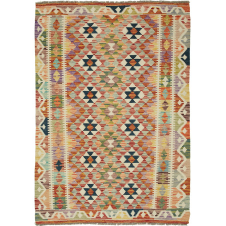 Kilim 124x177 Cm Kilim Afghanistan Hand-carded Wool