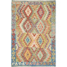 Kilim 125x182 Cm Kilim Afghanistan Hand-carded Wool (warp: