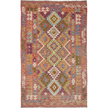 Kilim 123x196 Cm Kilim Afghanistan Hand-carded Wool Cotton