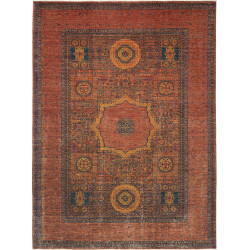 Mamlouk 215x293 Cm Mamlouk Pakistan, Hand-carded Wool,