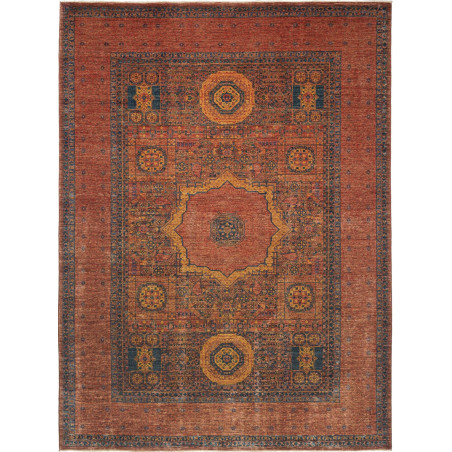 Mamlouk 215x293 Cm Mamlouk Pakistan, Hand-carded Wool,