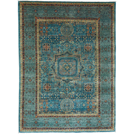 Mamlouk 149x205 Cm Mamlouk, Pakistan, Hand-carded Wool