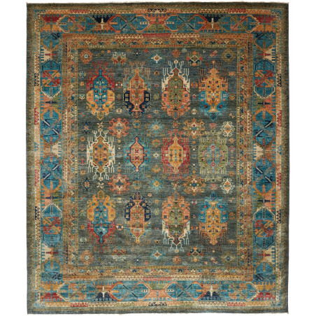 Tribal 253x295 Cm Tribal, Pakistan, Hand-carded Wool (warp: