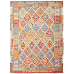 Kilim 148x205 Cm Kilim, Afghanistan, Hand-carded Wool (warp: