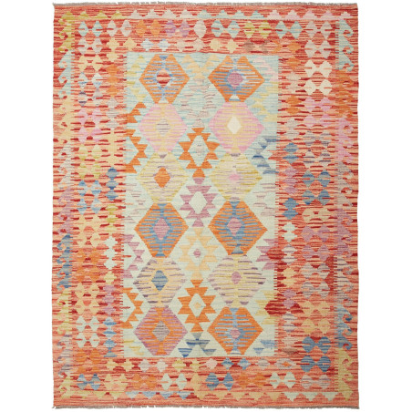 Kilim 148x192 Cm Kilim Afghanistan Hand-carded Wool (warp:
