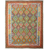 Kilim 156x198 Cm Kilim Afghanistan, Hand-carded Wool (warp: