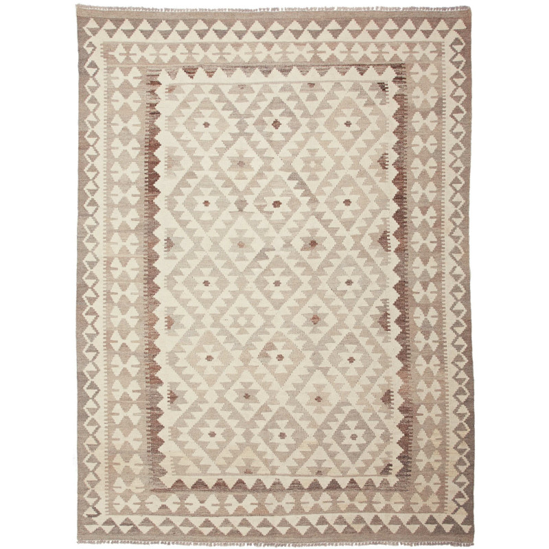 Kilim 154x210 Cm Kilim, Afghanistan, Hand-carded Wool (warp: