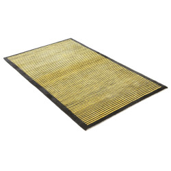 Rug 90x160 Bright Yellow Deep Black