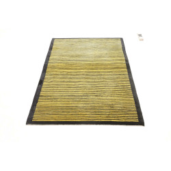 Rug 90x160 Bright Yellow Deep Black