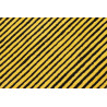 Rug 90x160 Bright Yellow Deep Black