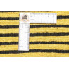 Rug 90x160 Bright Yellow Deep Black