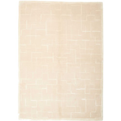 Hand Made Rug 170x240 Cream Off White