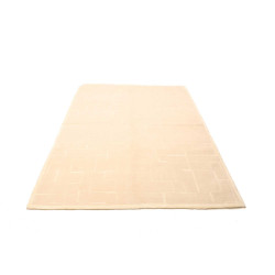 Hand Made Rug 170x240 Cream Off White