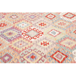 Hand Made Rug Kilim Afghanistan 202x304 Blue Re