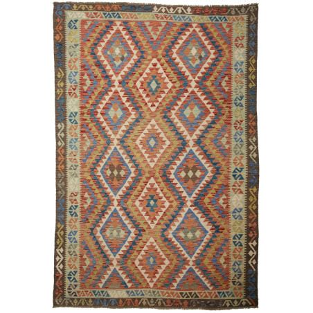 Kilim 175x258 Cm Kilim, Afghanistan, Hand-carded Wool (warp: