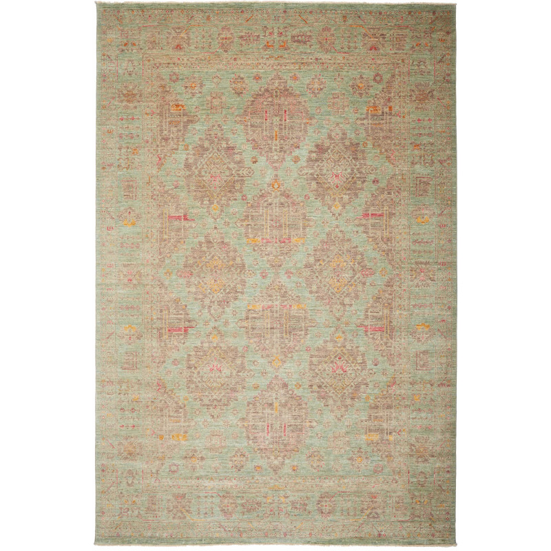 Rug Tribal Pakistan 245x335 Muted Mint Green Du