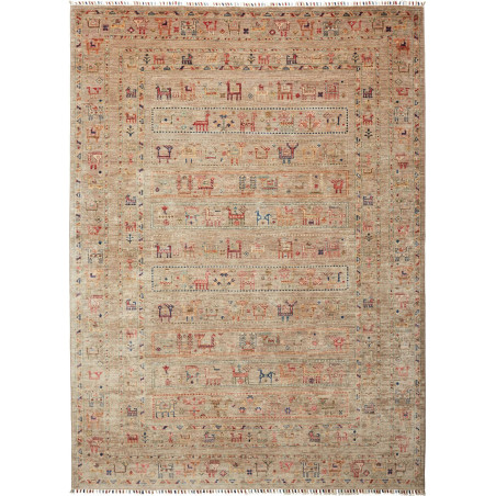 Rubin 204x277 Cm Rubin, Pakistan, Hand-carded Wool (warp: