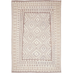 Kilim 198x296 Cm Kilim, Afghanistan, Hand-carded Wool (warp: