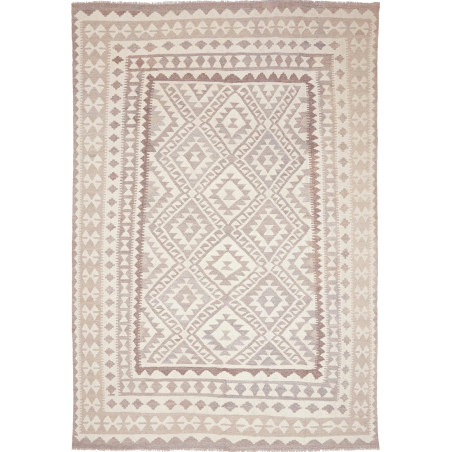 Kilim 198x296 Cm Kilim, Afghanistan, Hand-carded Wool (warp: