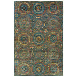 Mamlouk 121x186 Cm Mamlouk, Pakistan, Hand-carded Wool