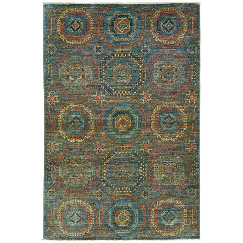 Mamlouk 121x186 Cm Mamlouk, Pakistan, Hand-carded Wool