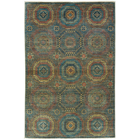 Mamlouk 121x186 Cm Mamlouk, Pakistan, Hand-carded Wool