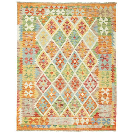 Kilim 147x192 Cm Kilim Afghanistan. Hand-carded Wool (warp: