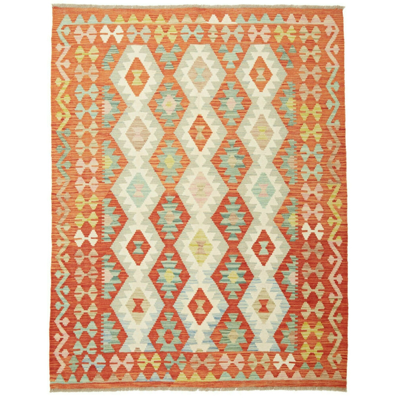 Kilim 152x198 Cm Kilim Afghanistan Hand-carded Wool Cotton