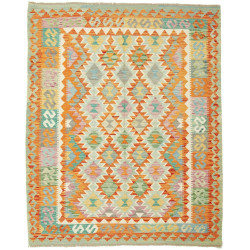 Kilim 157x196 Cm Kilim, Afghanistan, Hand-carded Wool