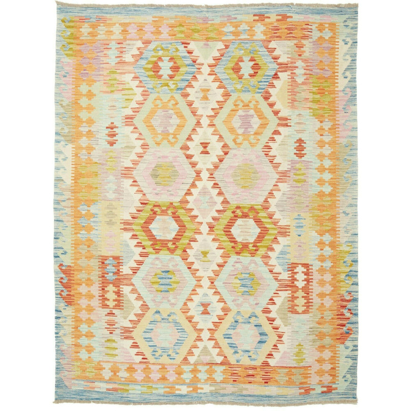 Kilim 153x196 Cm Kilim Afghanistan Hand-carded Wool Cotton