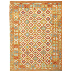 Kilim 148x199 Cm Kilim, Afghanistan, Hand-carded Wool (warp: