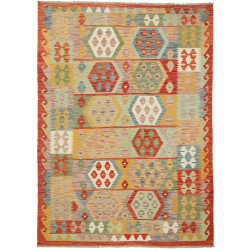 Kilim 148x201 Cm Kilim, Afghanistan, Hand-carded Wool (warp: