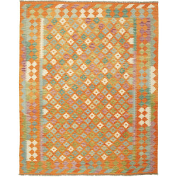 Kilim 154x192 Cm Kilim, Afghanistan, Hand-carded Wool